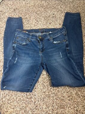 Kut from the Kloth Medium Wash Skinny Jeans